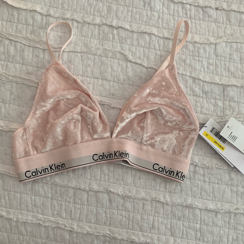 Crushed velvet Calvin Klein